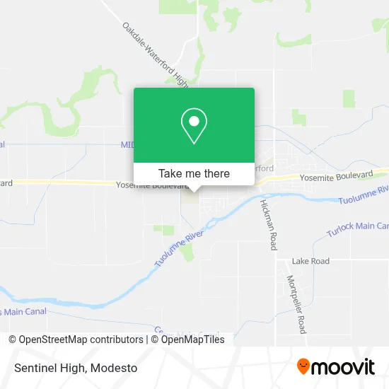 Sentinel High map