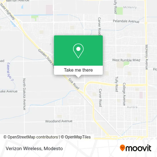 Verizon Wireless map