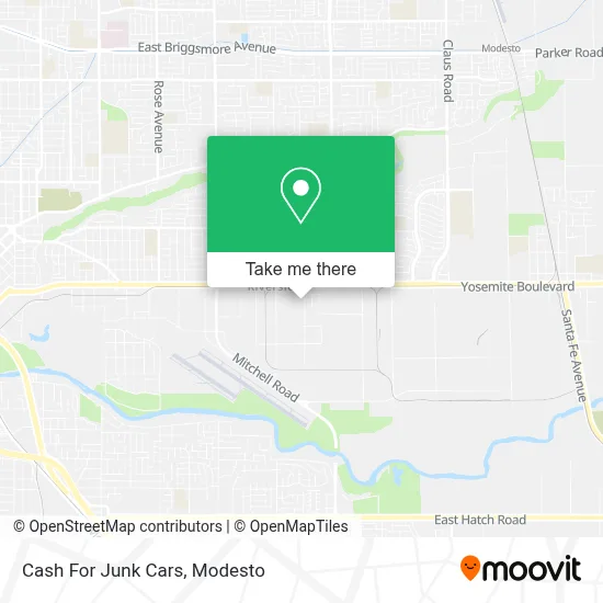 Cash For Junk Cars map