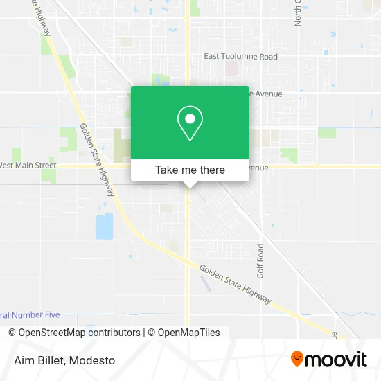 Aim Billet map