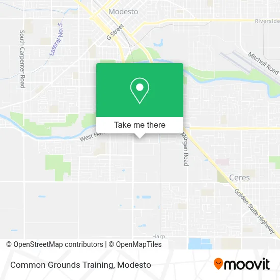Common Grounds Training map