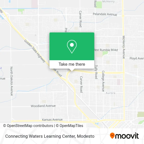 Connecting Waters Learning Center map