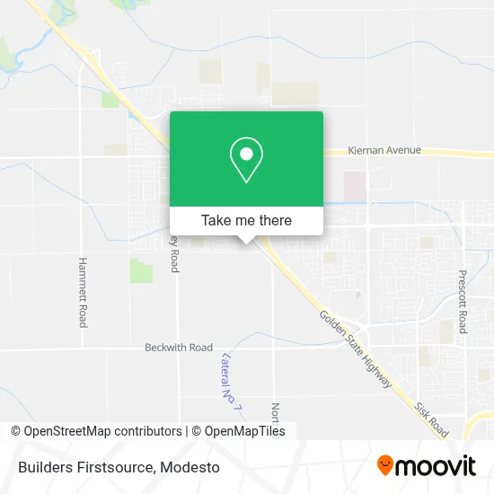 Builders Firstsource map