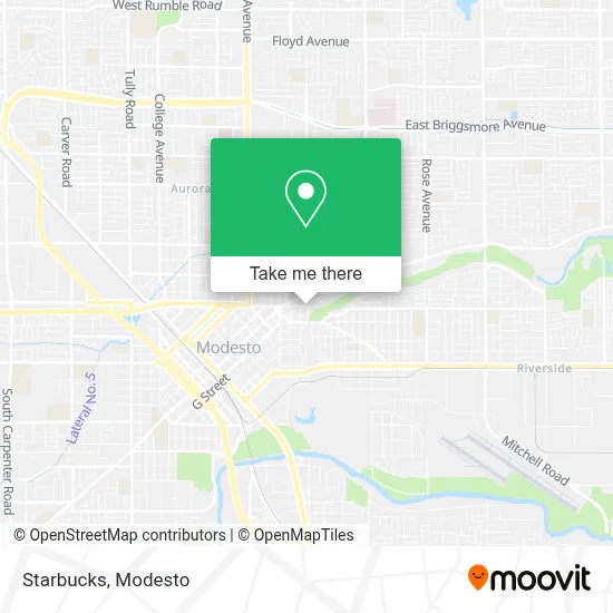 Starbucks map
