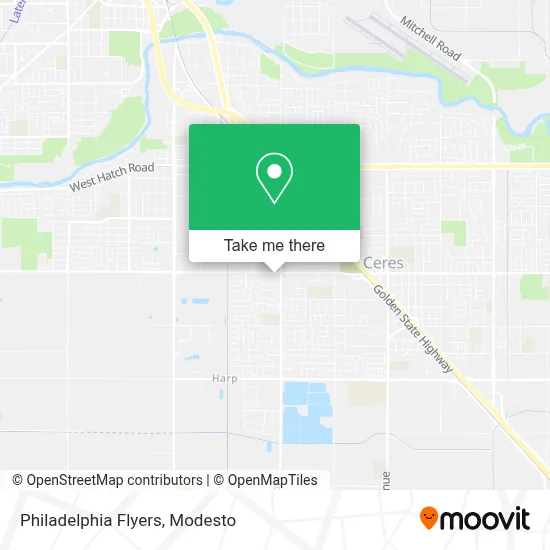 Philadelphia Flyers map
