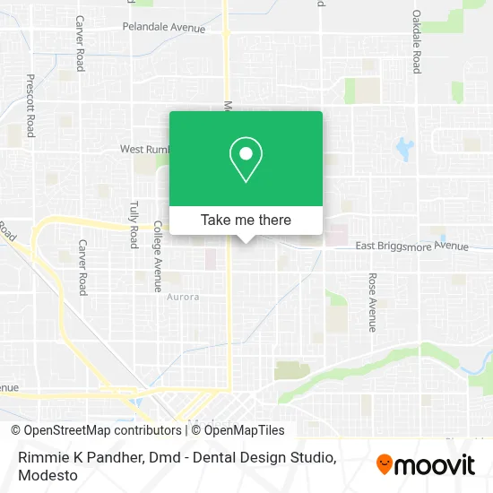 Rimmie K Pandher, Dmd - Dental Design Studio map