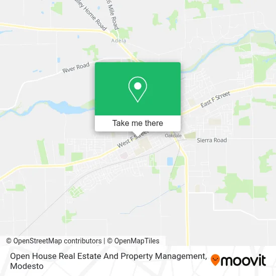 Open House Real Estate And Property Management map