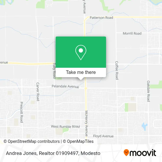 Andrea Jones, Realtor 01909497 map