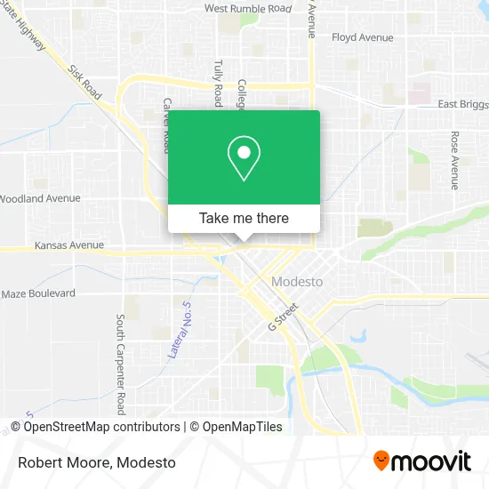 Robert Moore map