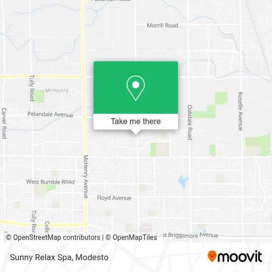 Sunny Relax Spa map