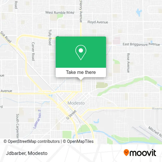 Jdbarber map