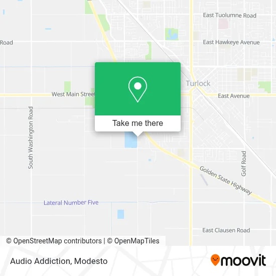 Audio Addiction map