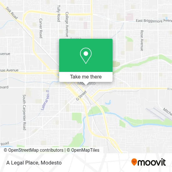 A Legal Place map