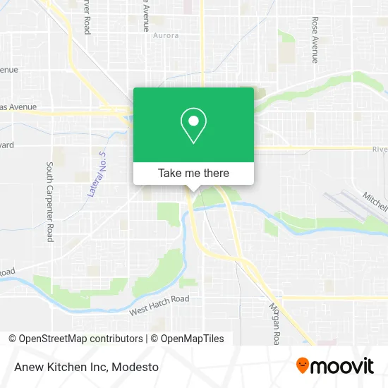 Anew Kitchen Inc map