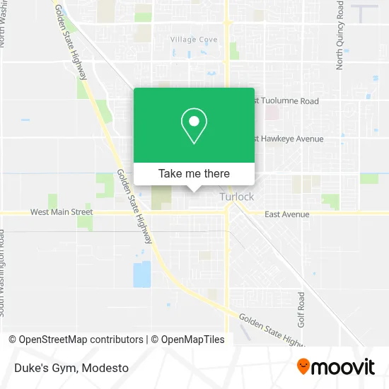 Duke's Gym map