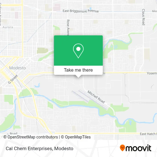 Cal Chem Enterprises map