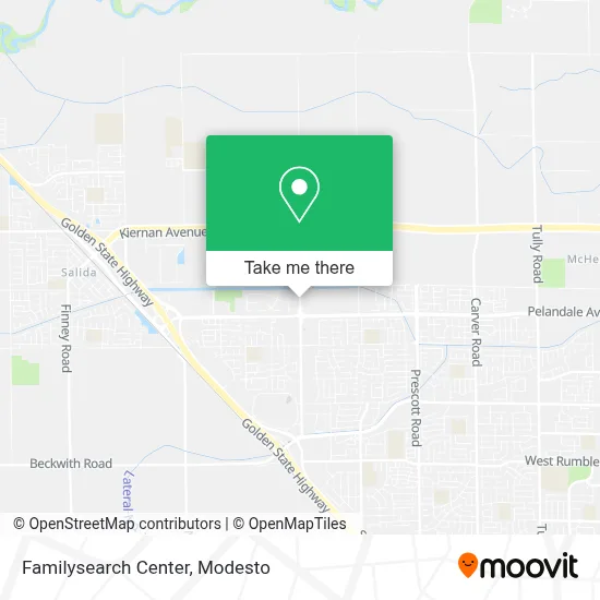 Familysearch Center map