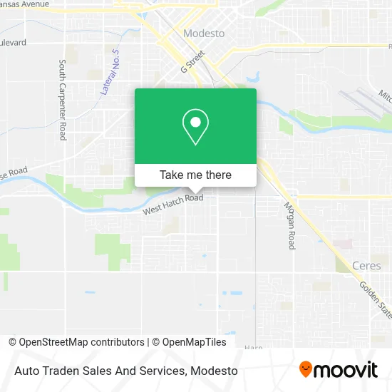 Auto Traden Sales And Services map