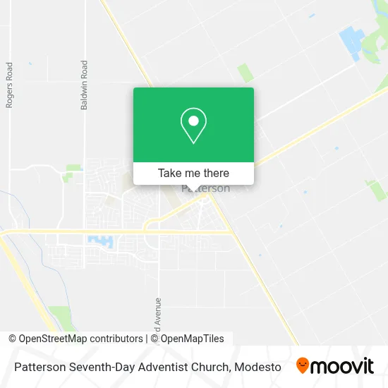 Patterson Seventh-Day Adventist Church map