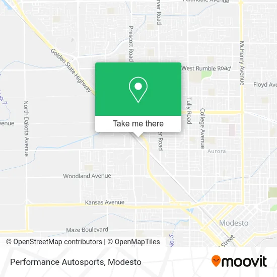 Performance Autosports map