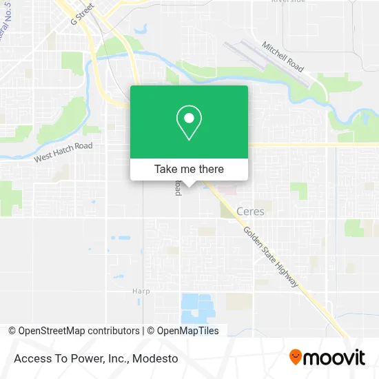 Access To Power, Inc. map