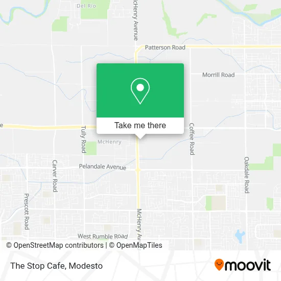 The Stop Cafe map