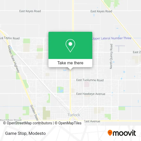 Game Stop map