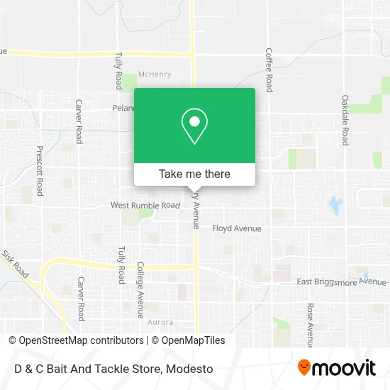 D & C Bait And Tackle Store map
