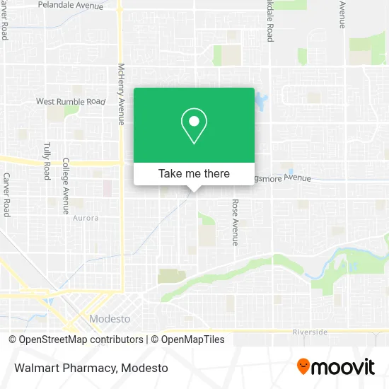 Walmart Pharmacy map