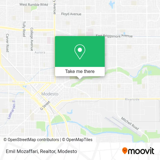 Emil Mozaffari, Realtor map