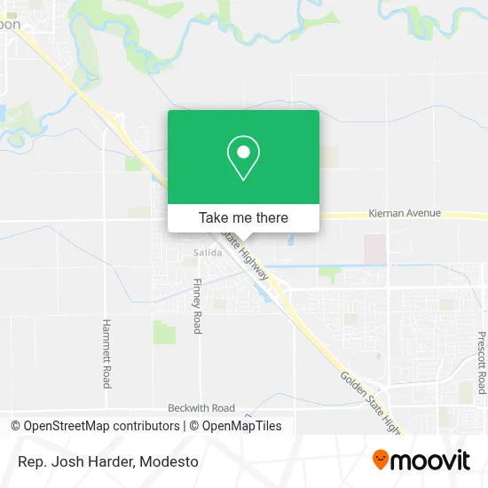 Rep. Josh Harder map