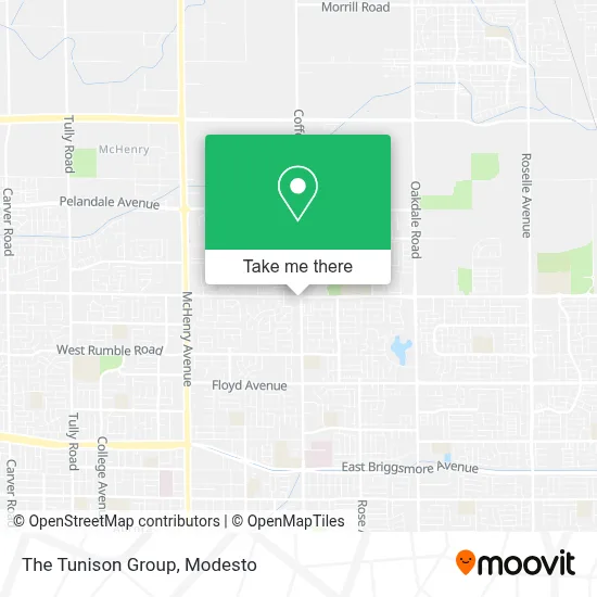 The Tunison Group map