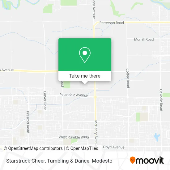 Starstruck Cheer, Tumbling & Dance map
