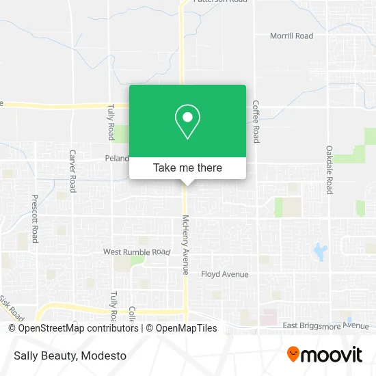 Sally Beauty map