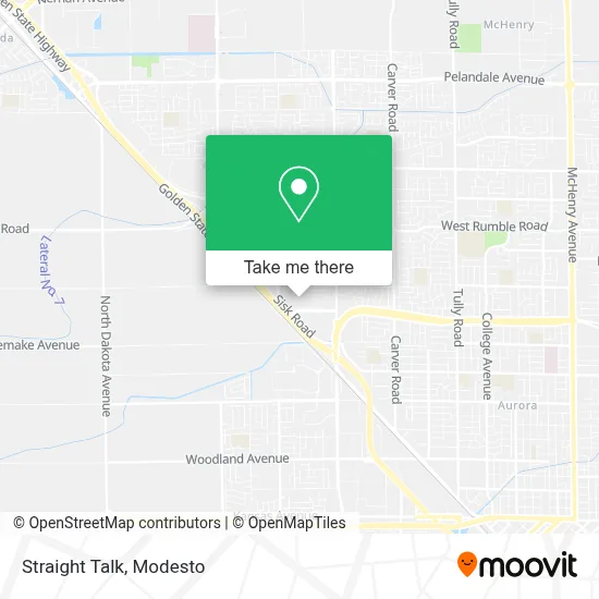 Straight Talk map