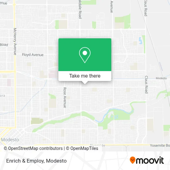 Enrich & Employ map