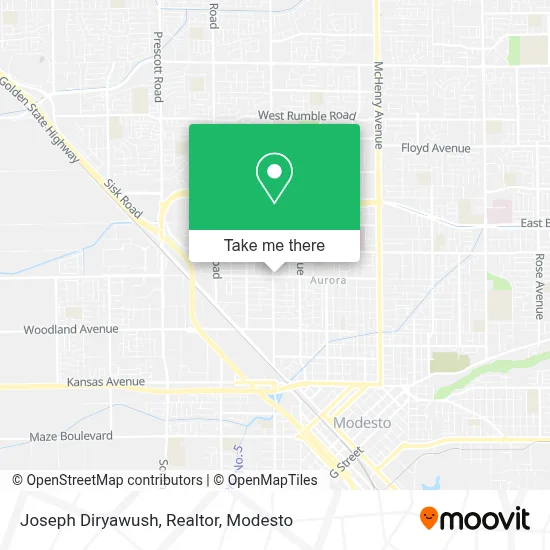 Joseph Diryawush, Realtor map
