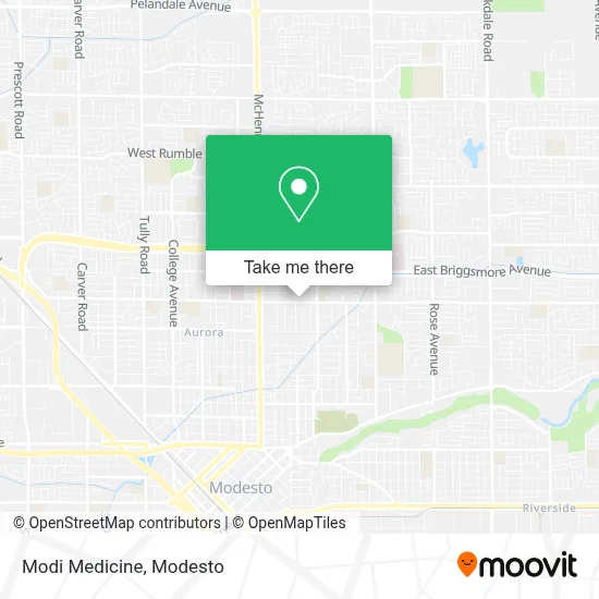 Modi Medicine map