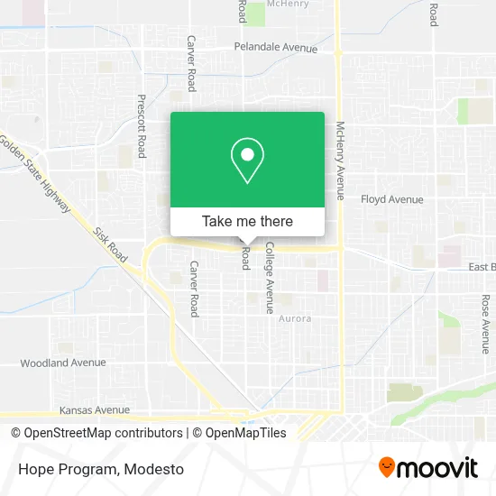 Hope Program map