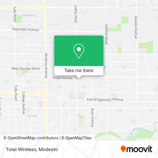 Total Wireless map