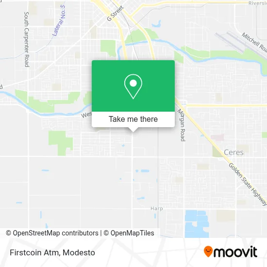 Firstcoin Atm map