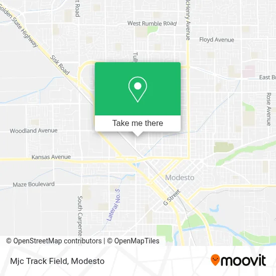 Mjc Track Field map