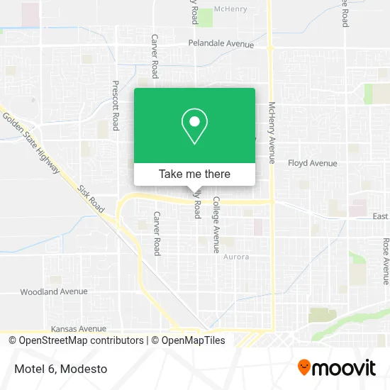 Motel 6 map