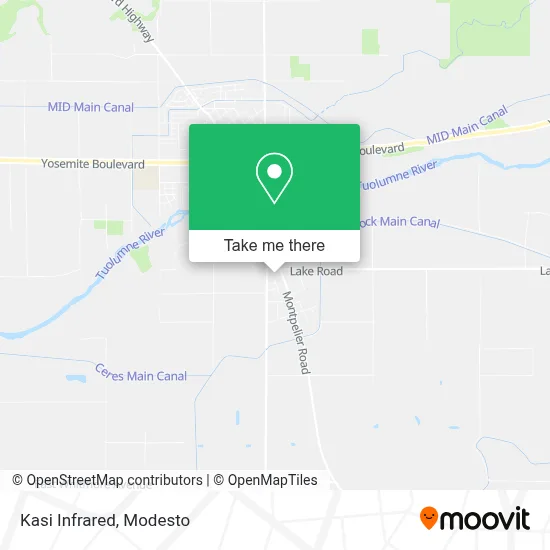 Kasi Infrared map