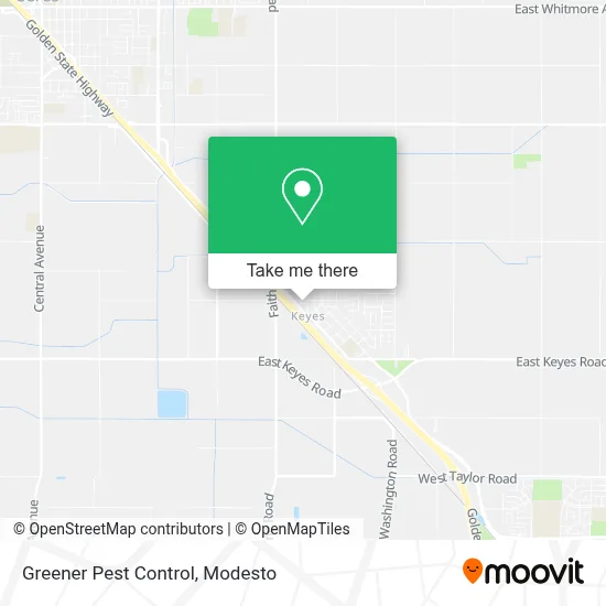 Greener Pest Control map