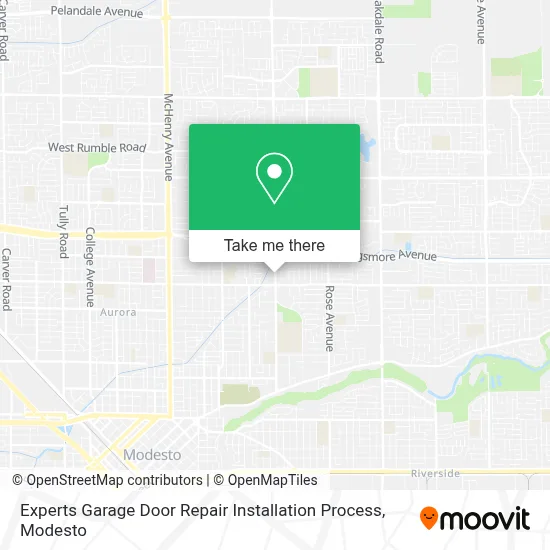 Experts Garage Door Repair Installation Process map