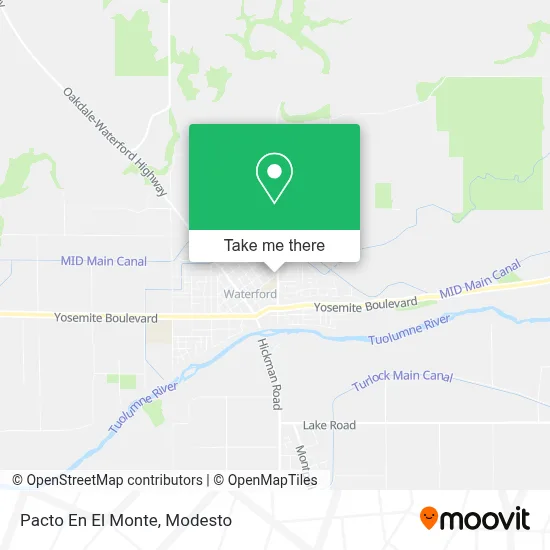 Pacto En El Monte map