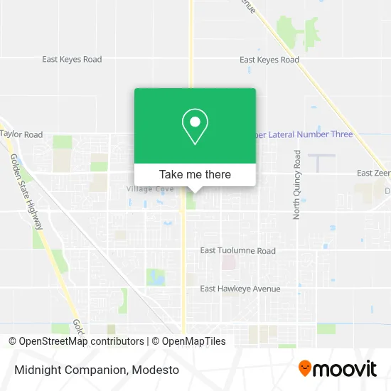 Midnight Companion map
