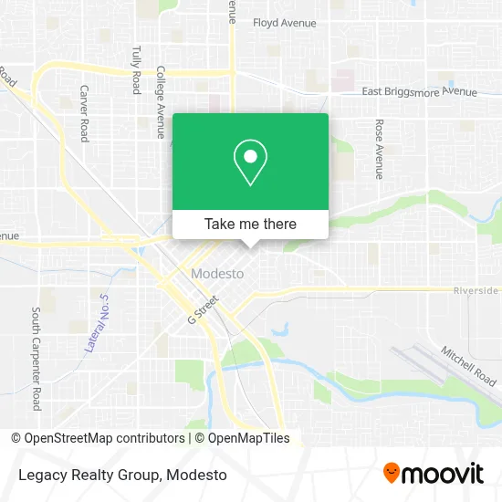 Legacy Realty Group map