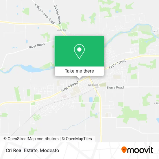 Cri Real Estate map